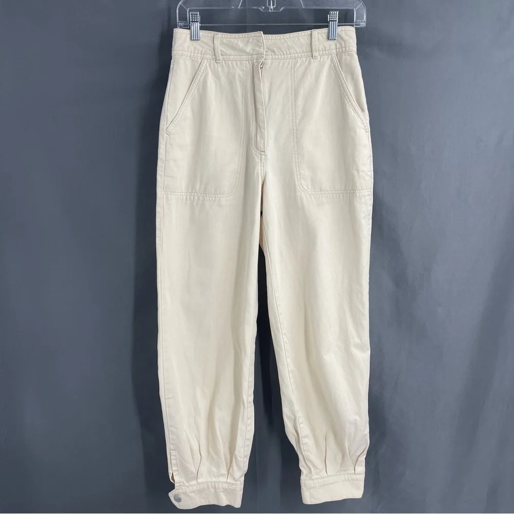 Aritzia Wilfred Lightweight Barrel Jogger Linen Blend Pants
